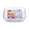 Sirocco Glass Food Container 1050Ml