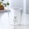 1CHASE Borosilicate Three Dimentional Animal Design Glass Cups 300ml (Polar Bear)
