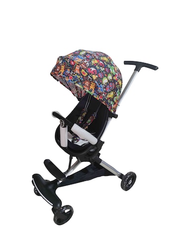 Lovely Baby Latest Design Traveller Stroller LB 6699 Stroller Rider, Lightweight, One Hand Easy Fold, Travel Ready, Sturdy, Adjustable Handles, Soft-Ride Wheels, Easy To Push - Red