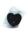 Generic 20-Piece Heart Shaped Quick Light Charcoal Tablets Black 15X8X12Centimeter