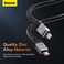 Baseus Type C to Type C 100W Cable, Ultra Fast PD Type C Charger for iPhone 15 Pro iPhone 15 Pro Max, 15 Plus MacBook Pro, iPad Pro 2022, iPad Air 5, S23 Ultra, Pixel, PS5, Switch, etc. 2M Black Black