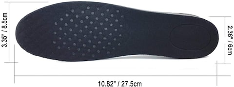 Aiwanto Height Increase Insole Height Adjustable Insole Shoe with Air Cushion Elevator Insole Lift Insole for Men &amp; Women 4-Layer 3.54&quot; / 9cm(1 Pair)