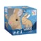 Pugs At Play Cookie Jumping Rabbit Plush Toy Beige