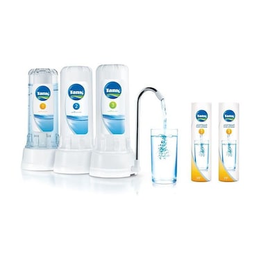 فلتر مياه تانك باور - 3 مراحل + 2 شمعة هدية