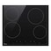 LG 4 Burners Built-in Electric Hob CBEZ2414B Black 60cm