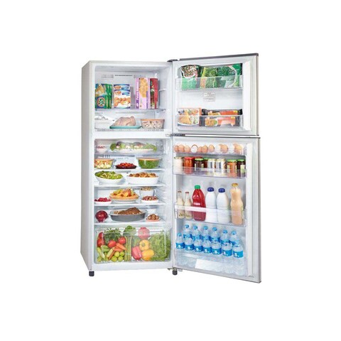 Toshiba Refrigerator No Frost - 355 Lite - Silver - GREF40PRSL