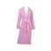 Fabienne Fabienne Turkish Terry Cotton Bathrobe for Women Pink M/L