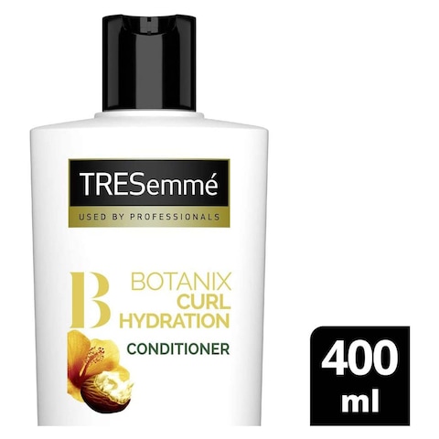 Tresemme Conditioner Botanix Natural For Curl Hydration With Shea Butter And Hibiscus - 400ml
