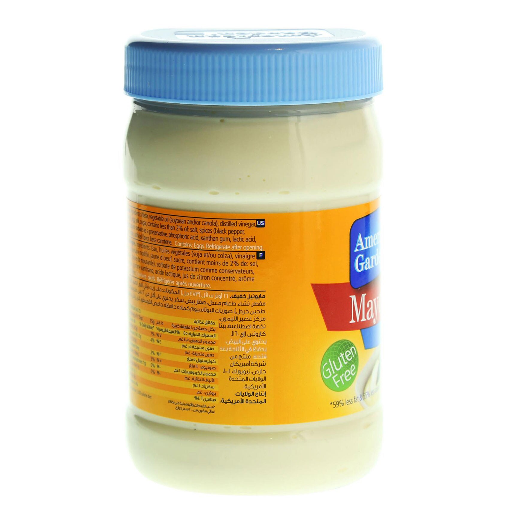 American Garden Mayonnaise Lite Jar 473 Ml product thumbnail 5