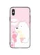 Theodor - Protective Case Cover For Apple iPhone XS Max Sweet Bow