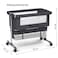 TEKNUM Moonlight Bedside Crib-Dark Grey