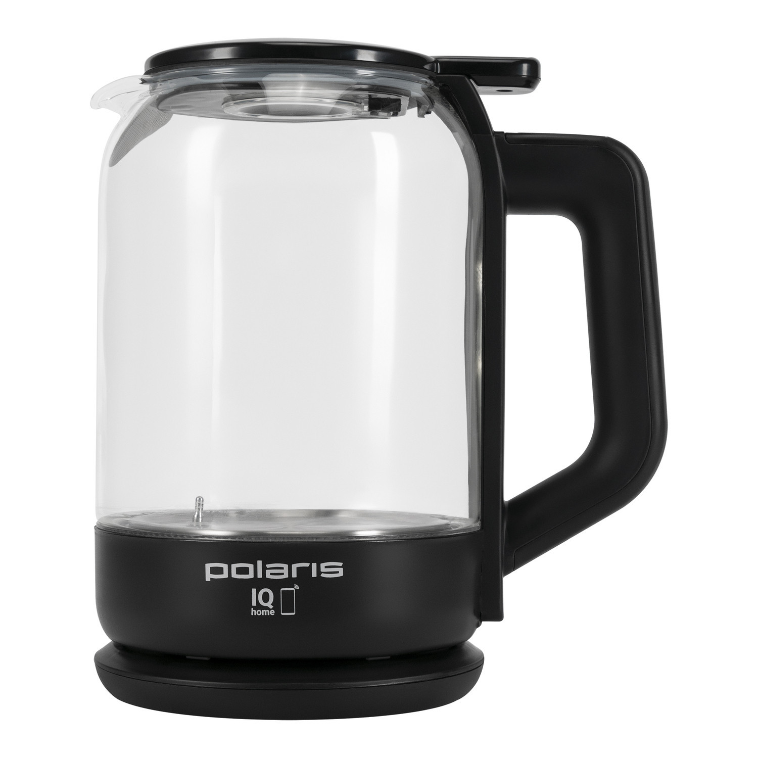 Polaris PWK 1712CGLD Smart Electric kettle Wi-Fi IQ Home, Wi-Fi remote control, Pouring water without opening the lid, English controller strix, Bright internal lighting, Heat-resistant glass
