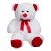 Soft Toy Teddy Bear Red / White
