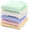 SKY-TOUCH 5pcs Muslin Baby Washcloths and Towels, Natural Organic Cotton Baby Washcloths, Soft Newborn Baby Towel and Muslin Washcloth for Sensitive Skin