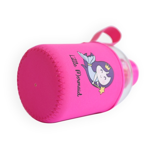 Milk&Moo Little Mermaid Kids Glass Water Bottles 20 oz, 600 ml Milk&Moo Little Mermaid Kids Glass Water Bottles 20 oz, 600 ml