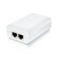 Ubiquiti U-POE-AT Power Over Ethernet Injector Delivers up to 30W of PoE+ White