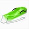 Outdoor Sports Plastic Skiing Boards Sand Board Snowboard With Rope For Double People,Sand Snow Sleds for Kids and Adult (Green)