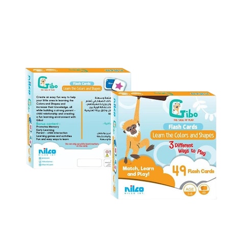 Gibo Flash Card Learn The Colors Toy