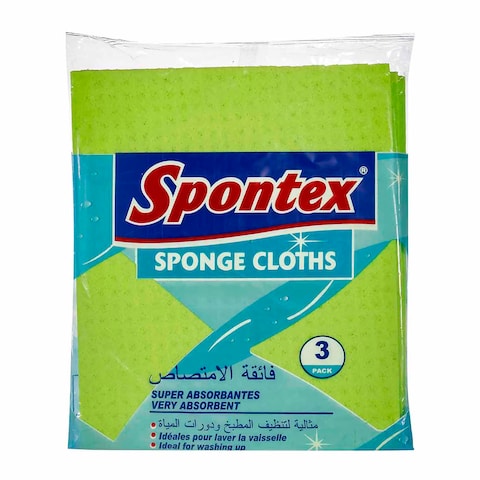 Spontex Sponge Cloth - 3 Pieces