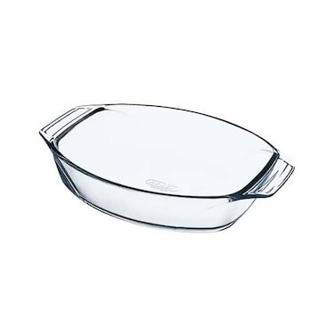 بايركس صينية اوبتيمم بيضاوي بيد - 40 سم - شفاف
