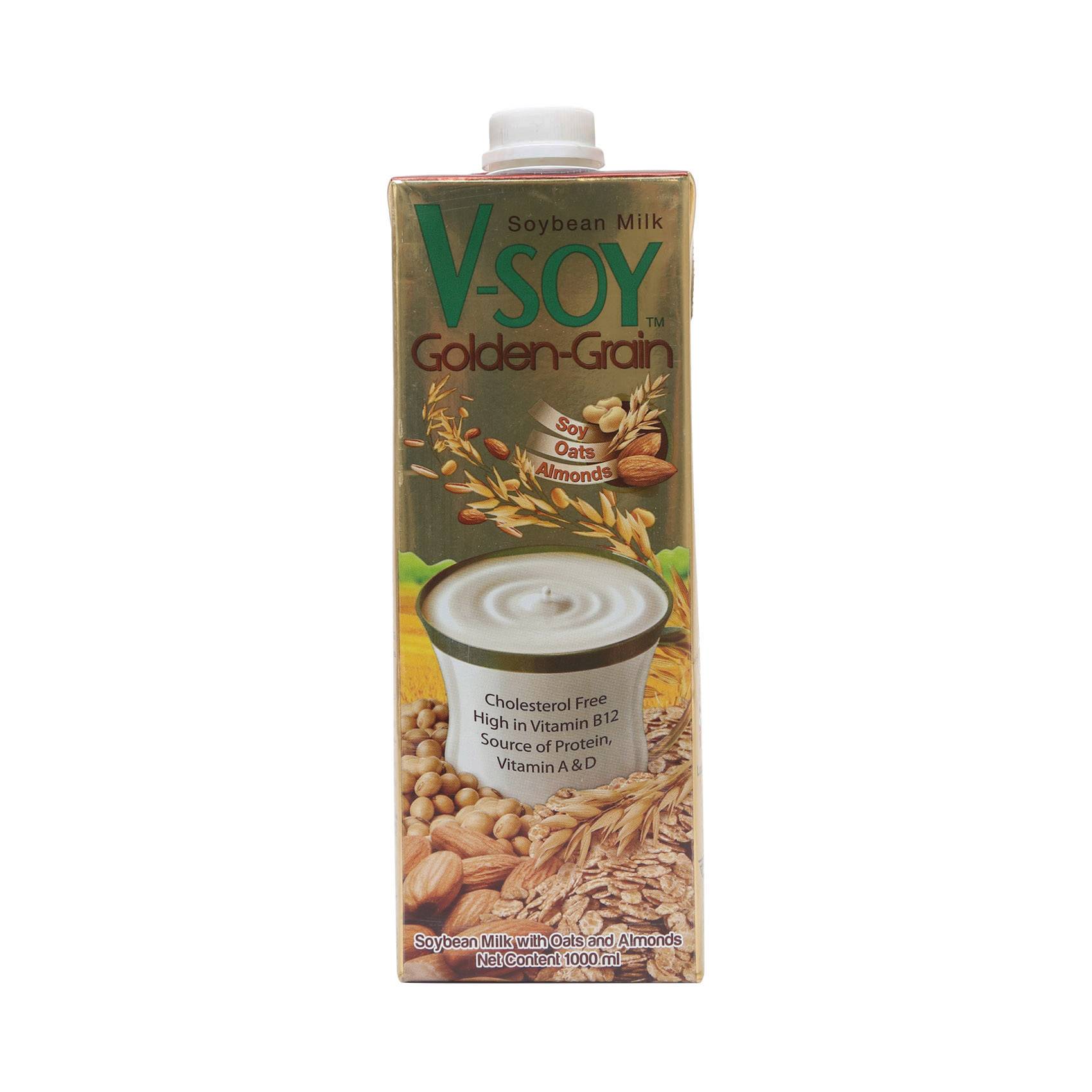 V-Soy Golden Grain Soybean Milk 1L