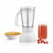 Moulinex La Moulinette Blender With Chopper 800 Watt -White - AR6801EG