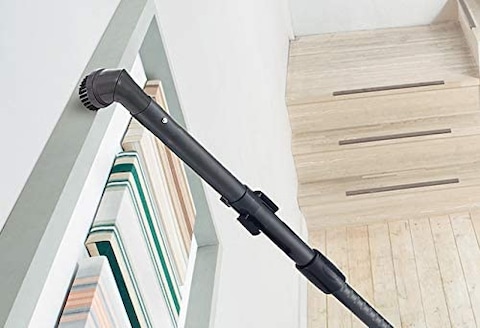 Hitachi مكنسة كهربائية نوع اسطوانة سعة 18 لتر باستطاعة 2100 واط ، احمر- CV-950F SS220 WR