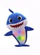 Hlovebuy - Singing Baby Shark Plush Toy With Lights
