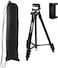 COOPIC T530 Photography lightweight Tripod, 134 cm / 52.5 Inch Aluminum Lightweight Portable Tripod With Mobile Holder for SLR/DSLR Camera, Smartphone&rsquo;s, DV Video (Maximum Load 2kg