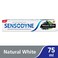 Sensodyne Natural White Charcoal Toothpaste Black 75ml