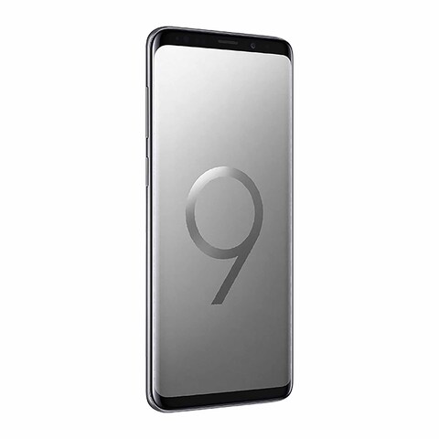 Samsung Galaxy S9 Dual SIM, 64GB, 6GB RAM, 4G LTE - Gray + Level U Wireless Headphone