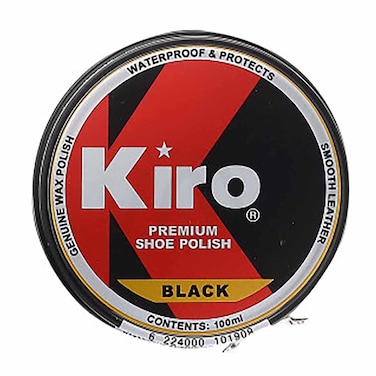 Kiro Black Shoe Polishing Wax - 50gm
