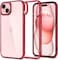 Spigen Ultra Hybrid designed for iPhone 15 Plus case cover - Red Crystal