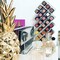 byAlegory Acrylic Lipstick Makeup Organizer   28 Space Cosmetic Storage Designed To Stand, Lay Flat or Stack (CLEAR)
