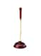 ROYALFORD Heavy Duty Toilet Cleaning Plunger Yellow/Red/Silver 5 x 8 x 50centimeter