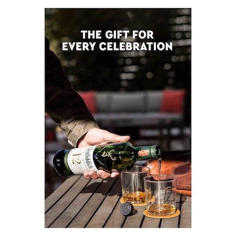 Glenfiddich 12 Year Old Single Malt Scotch Whisky 750ml