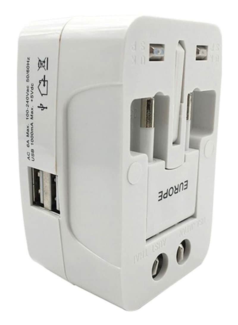 Buy Generic All-In-One World Wide TrAVelling Ac Adapter Socket, White ...