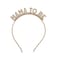 Gold 'Mama to be' Glitter Headband