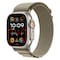 Apple Ultra 2 LTE 49mm Titanium Olive Alpine Loop Medium