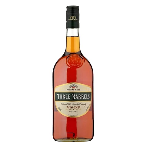 Raynal  Cie Three Barrels Brandy 1L