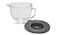 Kitchenaid - 5Ksm5Gb 4.8L Glass Bowl For 5Ksm150/175/185 Models