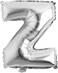 Generic Z Letter Decorative Foil Balloon For Party 16Inch