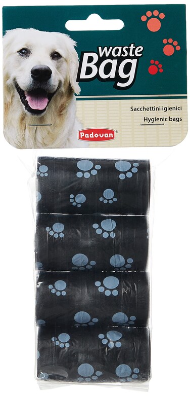 Padovan Waste Bags Black, Hygeinic Bag 320g