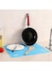 Kitchen Baking Tool Pastry Roll Mat Blue/White 38x28cm