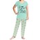 GIRLS SS LONG PJ SET_MINT_5-6Y+