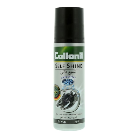 Buy Collonil Self Shine Shoe Polish Black 100ml in Saudi Arabia