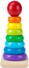 Melissa &amp; Doug 576 Rainbow Stacker Wooden Ring Educational Toy
