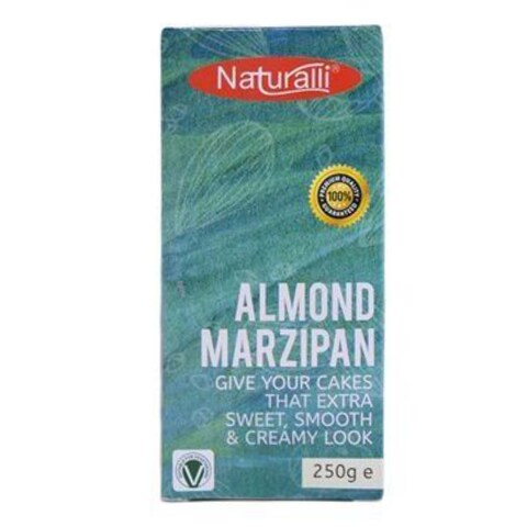 Naturalli 33% White Almond Marzipan 250g
