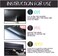 Generic 2Pcs Xl Chalkboard Contact Paper (Black And White) 45cmw X 200cml Extra Large Chalk Board Paper Roll Peel &amp; Stick, Free Chalk Pen