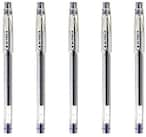 اشتري Pilot HiTecC 04 Gel Ink Pen Ultra Fine Point 0.4mm Blue Ink LH20C4 Value Set of 5 في الامارات